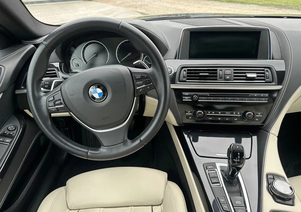 BMW Seria 6 cena 162900 przebieg: 58000, rok produkcji 2014 z Warszawa małe 379